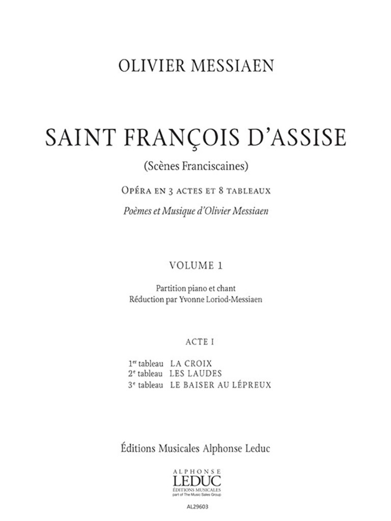 Saint Francois D'Assise - Volume 1